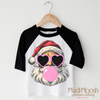 Santa Claus Blowing Bubbles Christmas Shirt - Christmas Tee by Madi Moosh