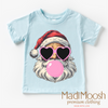 Santa Claus Blowing Bubbles Christmas Shirt - Christmas Tee by Madi Moosh