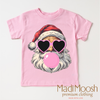 Santa Claus Blowing Bubbles Christmas Shirt - Christmas Tee by Madi Moosh