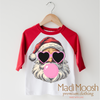 Santa Claus Blowing Bubbles Christmas Shirt - Christmas Tee by Madi Moosh
