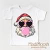 Santa Claus Blowing Bubbles Christmas Shirt - Christmas Tee by Madi Moosh