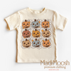 Retro Fall Shirt - Jack-O-Lantern Tee by Madi Moosh