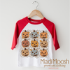 Retro Fall Shirt - Jack-O-Lantern Tee by Madi Moosh