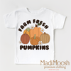 Farm Fresh Pumpkins Fall Shirt - Autumn Tee by Madi Moosh