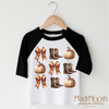 Cowboy Boots And Pumpkins Shirt - Fall Tee by Madi Moosh