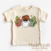 Cowboy Santa Christmas Shirt - Western Christmas Tee by Madi Moosh