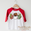 Cowboy Santa Christmas Shirt - Western Christmas Tee by Madi Moosh