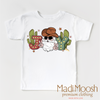 Cowboy Santa Christmas Shirt - Western Christmas Tee by Madi Moosh