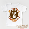 Be Strong And Courageous Joshua 1:9 Shirt - Christian Tee by Madi Moosh