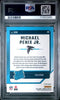 Graded 2024 Panini Donruss Michael Penix Jr #308 Optic Preview Red Wave Rookie RC Football Card PSA 10 Gem Mint by Hall of Fame Sports Memorabilia