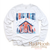 Oh Holy Night Christmas Tee - Long Sleeve White Shirt by Madi Moosh