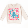 Boho Holly Jolly Vibes Christmas Shirt - Long Sleeve Tees & Sweatshirts by Madi Moosh