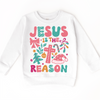 Boho Jesus Is The Reason Christmas Shirt - Long Sleeve Tees & Sweatshirts by Madi Moosh