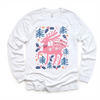 Boho Reindeer Christmas Shirt - Long Sleeve Tees & Sweatshirts by Madi Moosh