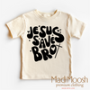 Jesus Saves Bro Shirt - Kids Christian Tee by Madi Moosh