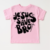 Jesus Saves Bro Shirt - Kids Christian Tee by Madi Moosh