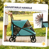 Dog Stroller for Large Dogs Up to 66 LBS with All-Terrain Spring Suspension, 8-Position Adjustable Handle by Furr Baby Gifts