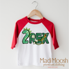 Two Rex Boys Birthday Shirt - T-Rex Birthday Tee by Madi Moosh