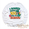 I Roared Through 100 Days Of School Shirt - School Tee by Madi Moosh