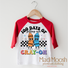 100 Days Of Getting Your Cray-On School Shirt - School Tee by Madi Moosh