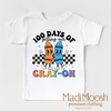100 Days Of Getting Your Cray-On School Shirt - School Tee by Madi Moosh