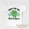 Here For The Shenanigan's St. Patrick's Day Shirt - St. Patrick's Day Tee by Madi Moosh