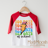 100 Days Of School Lightning Bolt Shirt - School Tee by Madi Moosh