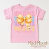 100 Days Of School Bow Shirt - School Tee by Madi Moosh