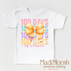 100 Days Of School Bow Shirt - School Tee by Madi Moosh