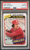 Graded 1980 Topps Mike Schmidt #270 Baseball Card PSA 8 NM-MT