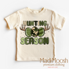 Kids Easter Egg Hunting Shirt - Hunting Season Boys Easter Tee by Madi Moosh