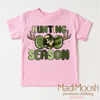 Kids Easter Egg Hunting Shirt - Hunting Season Boys Easter Tee by Madi Moosh