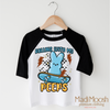 Rolling With My Peeps Easter Shirt - Boys Skater Easter Tee by Madi Moosh
