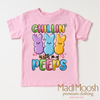 Chillin With My Peeps Easter Shirt - Kids Easter Tee by Madi Moosh
