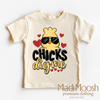 Chicks Dig Me Boys Easter Shirt - Kids Easter Tee by Madi Moosh