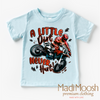Motocross A Little Dirt Never Hurt Shirt - Boys Motorcycle Tee by Madi Moosh