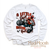 Motocross A Little Dirt Never Hurt Shirt - Boys Motorcycle Tee by Madi Moosh