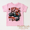 Motocross A Little Dirt Never Hurt Shirt - Boys Motorcycle Tee by Madi Moosh