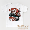 Motocross A Little Dirt Never Hurt Shirt - Boys Motorcycle Tee by Madi Moosh
