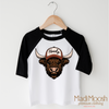 Howdy Highland Cow Western Shirt - Kids Country Tee by Madi Moosh
