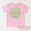 St. Patrick's Day Lucky Clover Shirt - Kids Retro St. Patrick's Day Tee by Madi Moosh