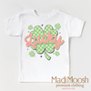 St. Patrick's Day Lucky Clover Shirt - Kids Retro St. Patrick's Day Tee by Madi Moosh