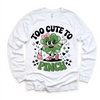 Too Cute To Pinch St. Patrick's Day Shirt - Lucky Clover Kids & Adult Tee by Madi Moosh