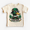 Lucky Duck St. Patrick's Day Shirt - St. Patrick's Day Kids & Adult Tee by Madi Moosh