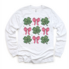 Clovers And Bows St. Patrick's Day Shirt - St. Patrick's Day Kids & Adult Tee by Madi Moosh