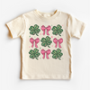 Clovers And Bows St. Patrick's Day Shirt - St. Patrick's Day Kids & Adult Tee by Madi Moosh