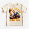 A Little Dirt Never Hurt Excavator Shirt - Boys Construction Tee by Madi Moosh