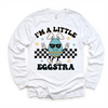 I'm A Little Eggstra Easter Shirt - Boys Easter Tee by Madi Moosh
