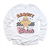 Groovy Chick Easter Shirt - Girls Retro Easter Tee by Madi Moosh