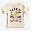 Daddy's Other Chick Shirt - Girls Easter Chicken Tee by Madi Moosh